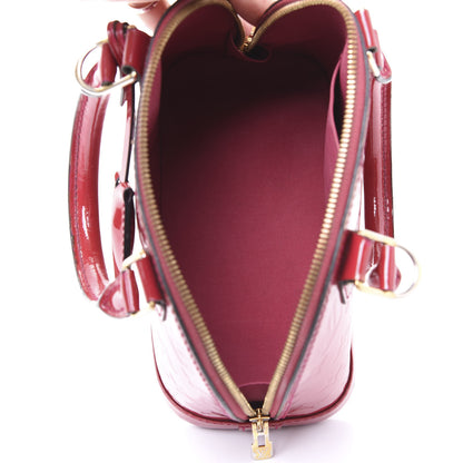 Louis Vuitton Vernis Alma BB Rose Indien 4 of 14
