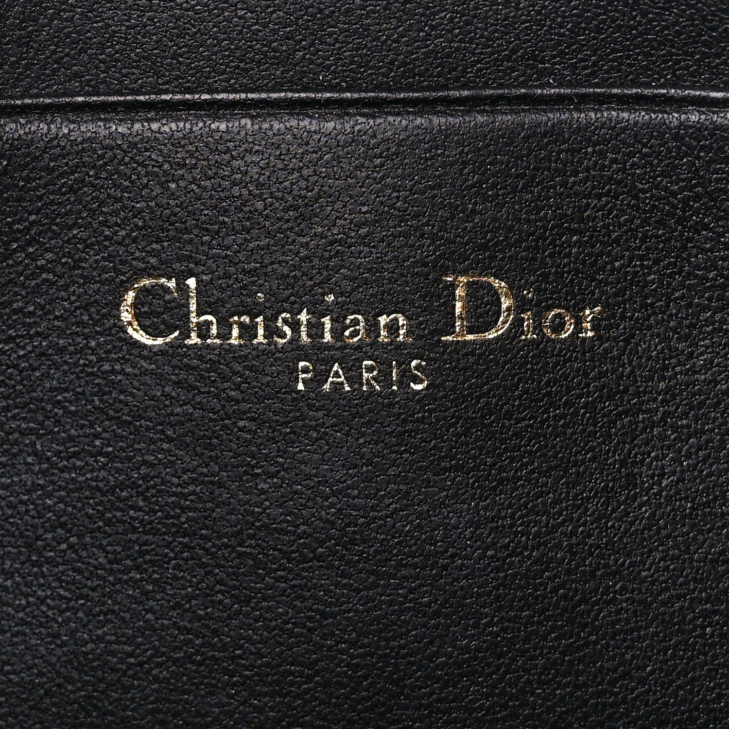 Christian Dior Lambskin Cannage Dior Talk Phone Pouch Black 5 of 11
