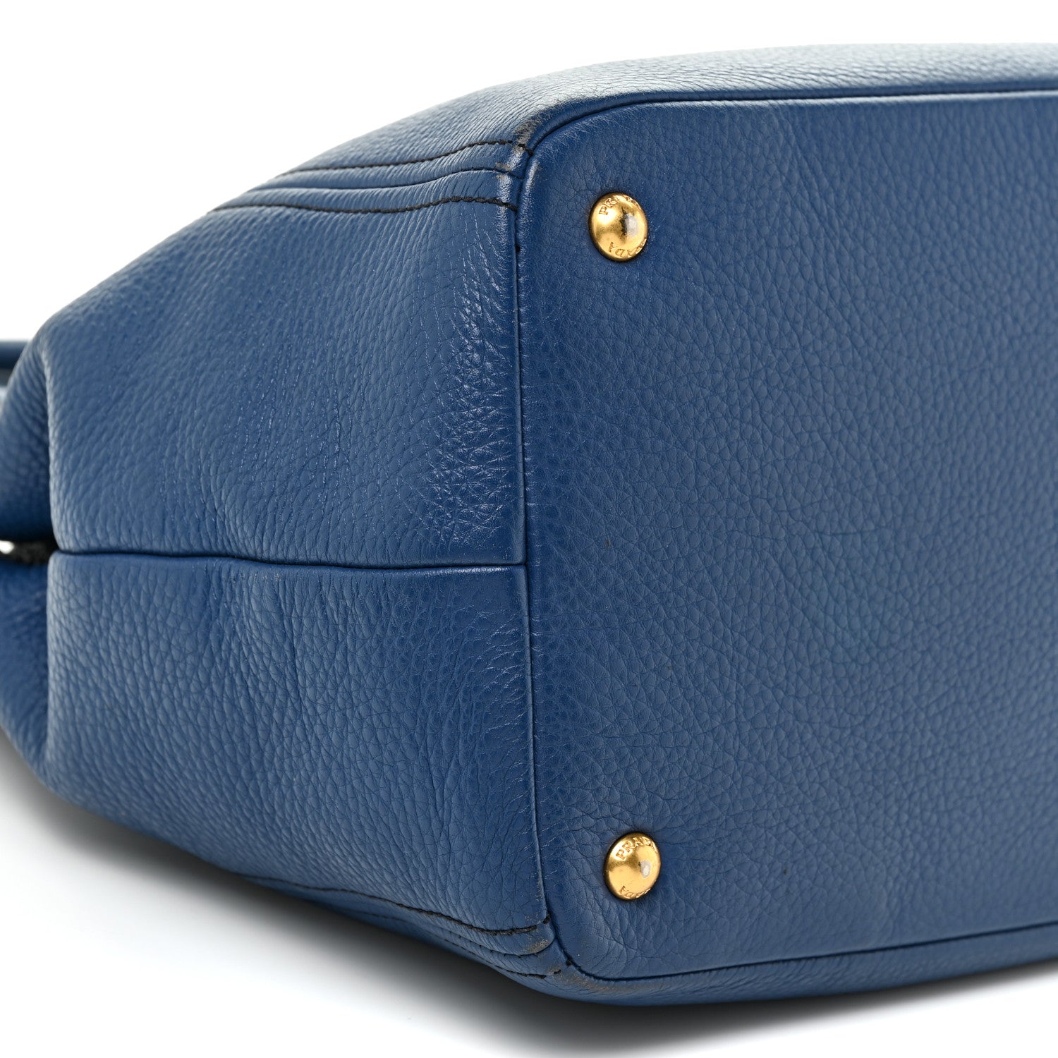 Prada Vitello Daino Tote Cobalto 8 of 15