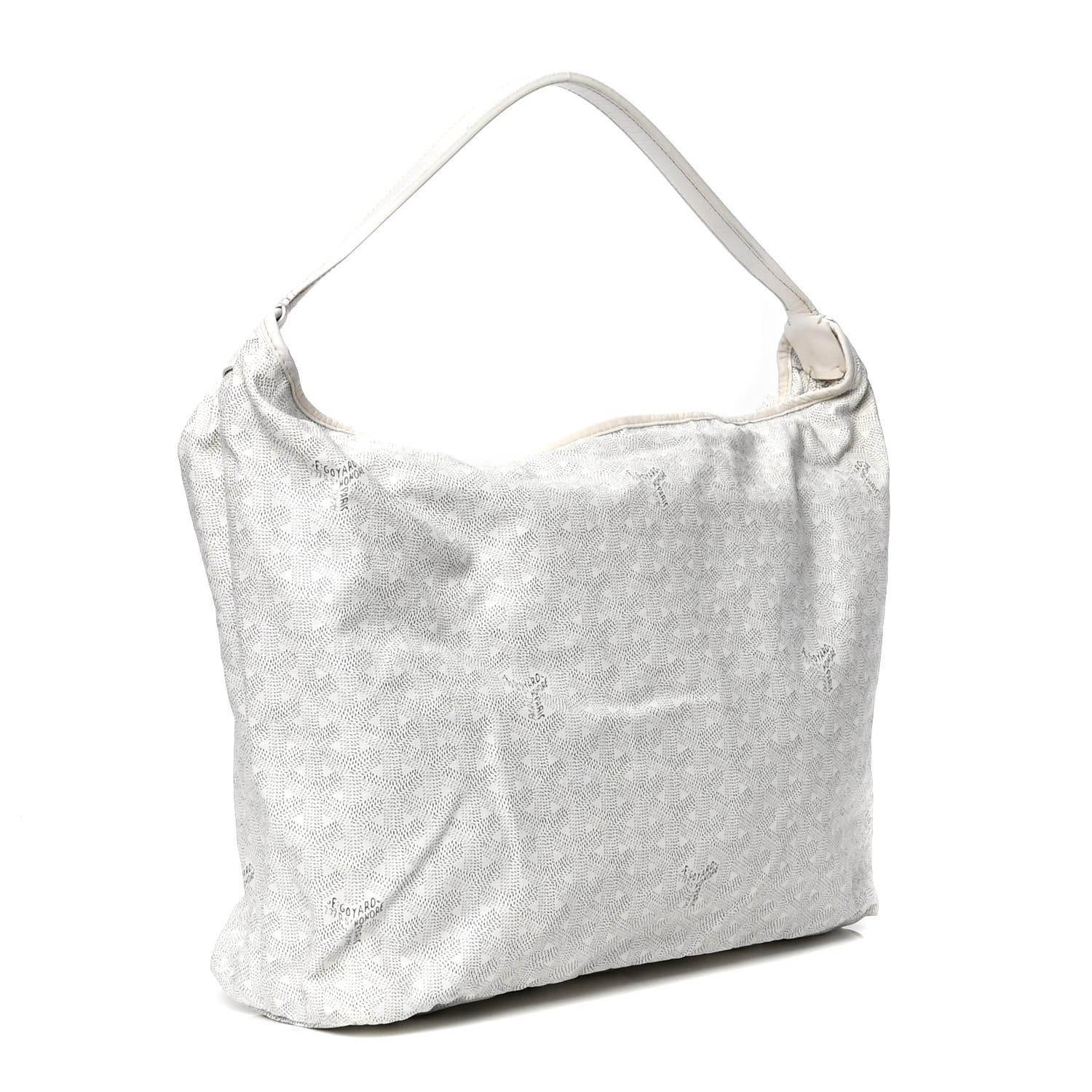 Goyard Goyardine Fidji Zip Hobo White 2 of 6