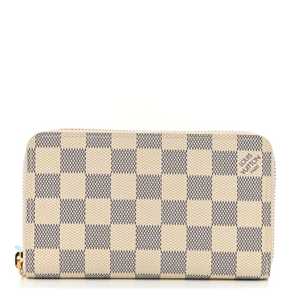 Louis Vuitton Damier Azur Compact Zippy Wallet 1 of 7