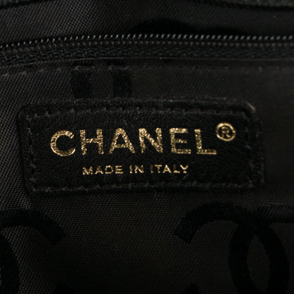 Chanel Calfskin Contrast Stitch Surpique Bowler Black 6 of 8