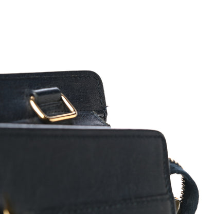 Saint Laurent Sheepskin Small Cabas ChYc Navy 21 of 26