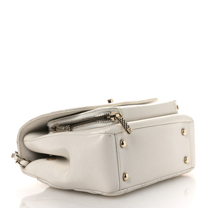 Chanel Caviar Quilted Medium Business Affinity Flap White 4 of 11