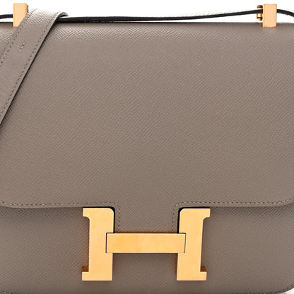 Hermes Epsom Constance 24 Gris Asphalte 8 of 13