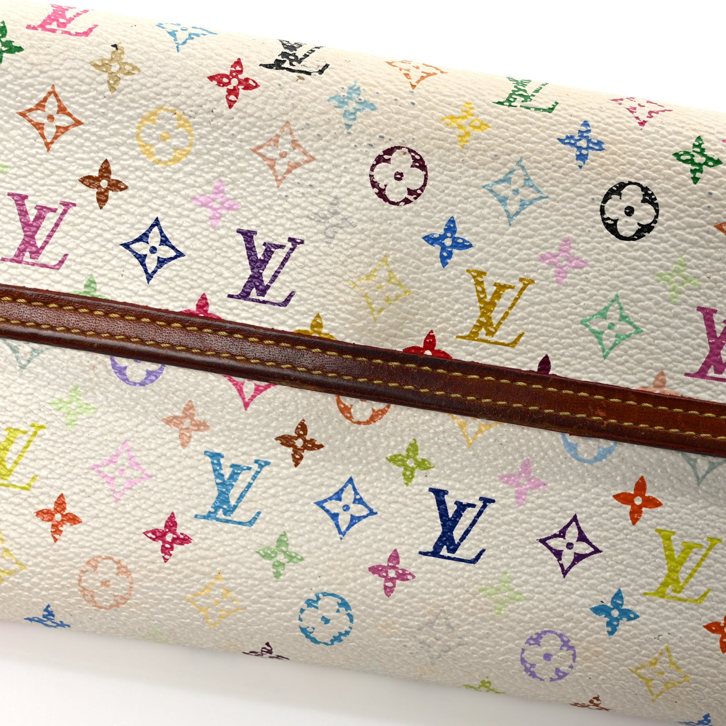 Monogram Multicolor Porte Tresor International Wallet White