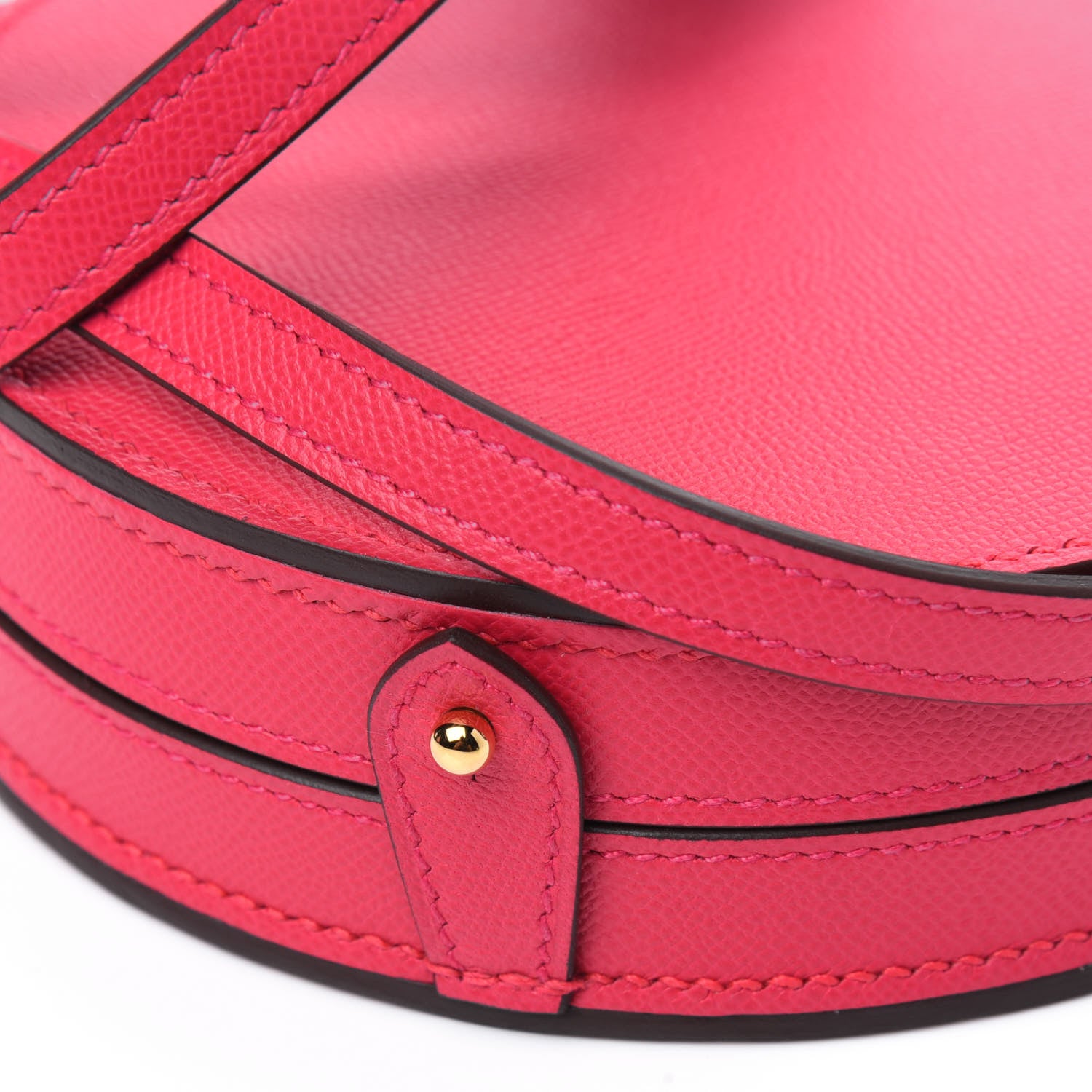 Hermes Epsom Pommette Blush Case Rose Extreme 10 of 11