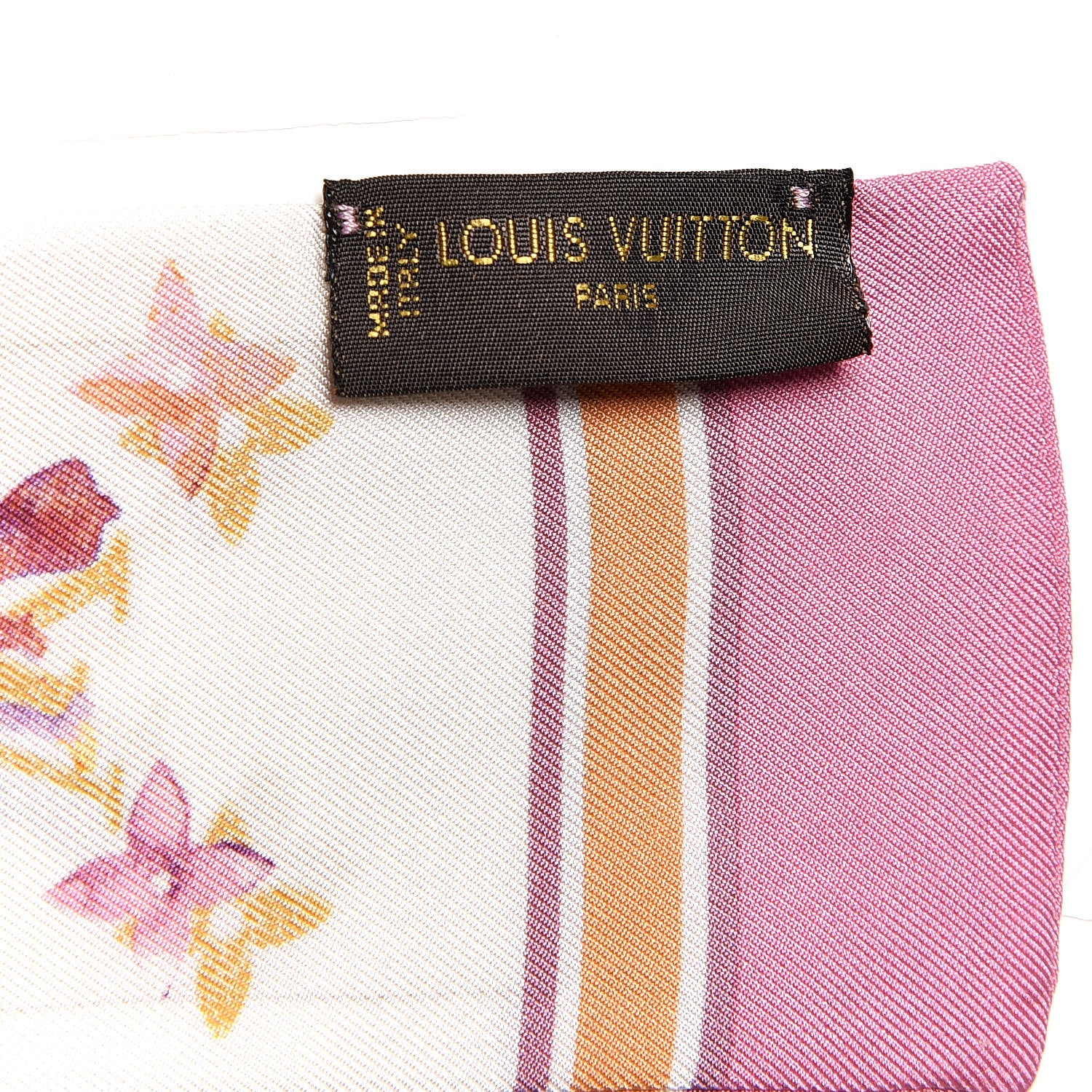 Louis Vuitton Silk Watercolor Aquarelle Bandeau White 4 of 5