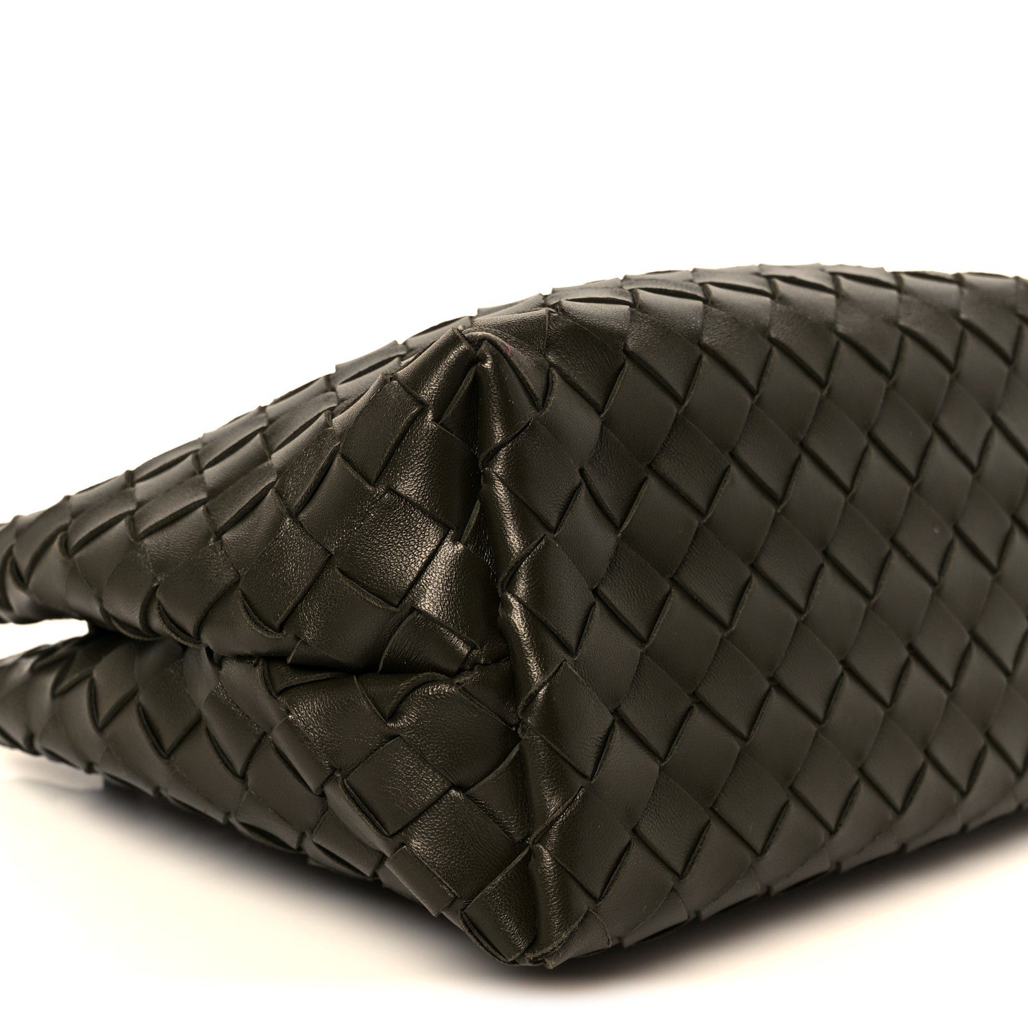 Bottega Veneta Nappa Intrecciato Small Andiamo Shoulder Bag Cypress 11 of 12
