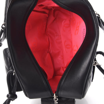 Chanel Calfskin Quilted Small Cambon Multipocket Reporter Black 5 of 7
