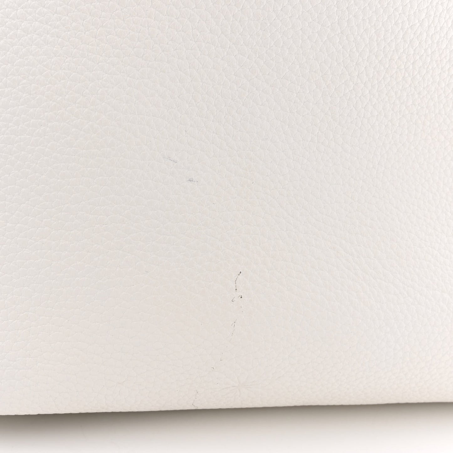Taurillon Clemence Double Sens 45 Reversible Tote Bleu Thalassa White