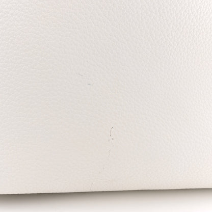 Hermes Taurillon Clemence Double Sens 45 Reversible Tote Bleu Thalassa White 20 of 20