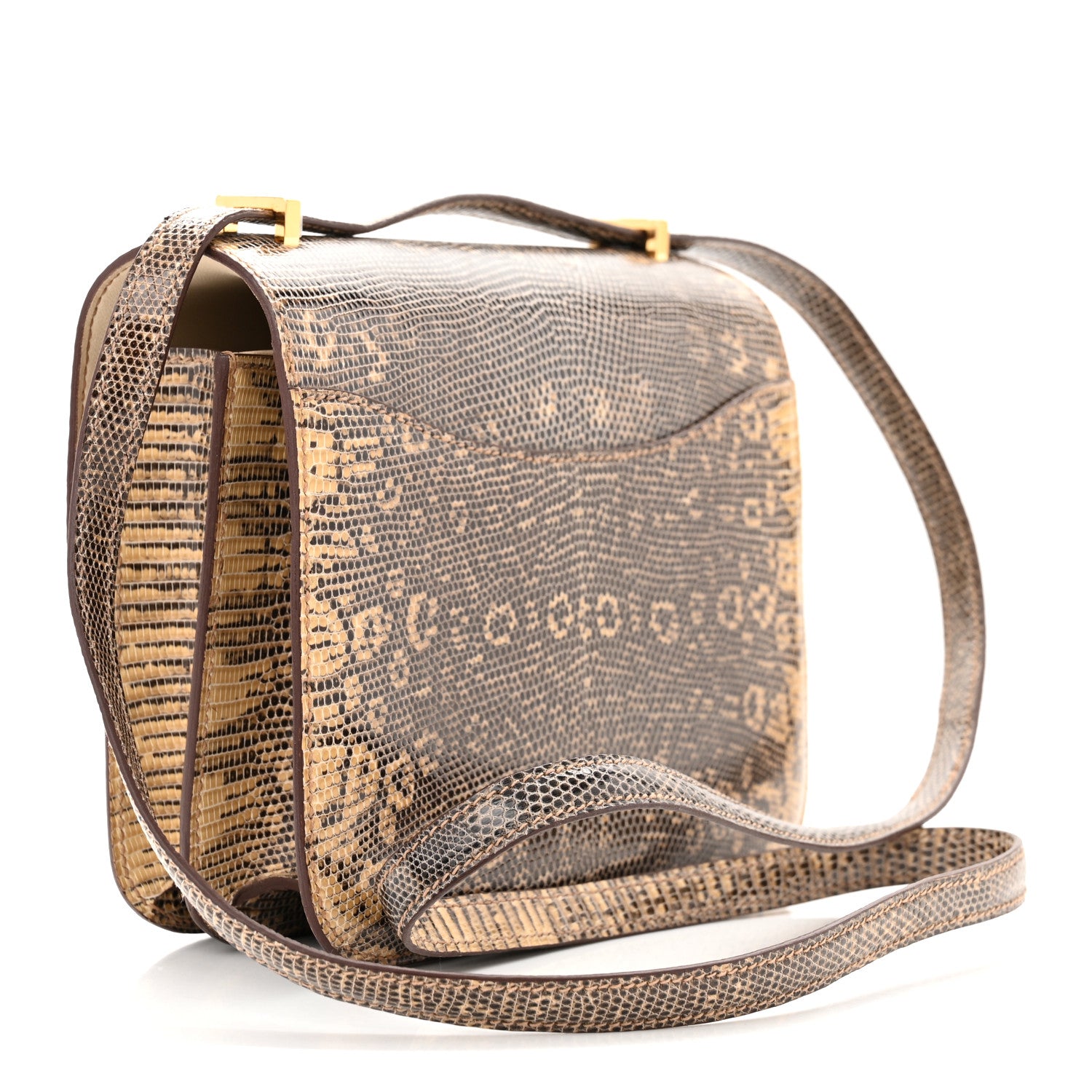Hermes Lizard Constance 18 Ombre 3 of 11