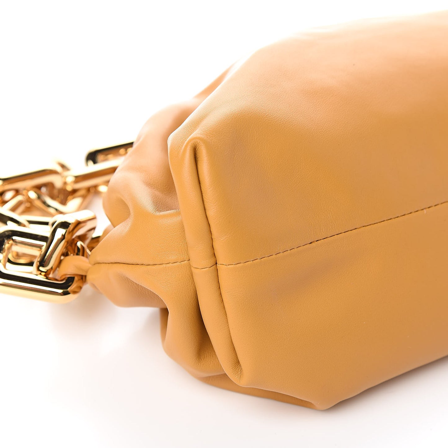 Smooth Butter Calf The Chain Pouch Ocra