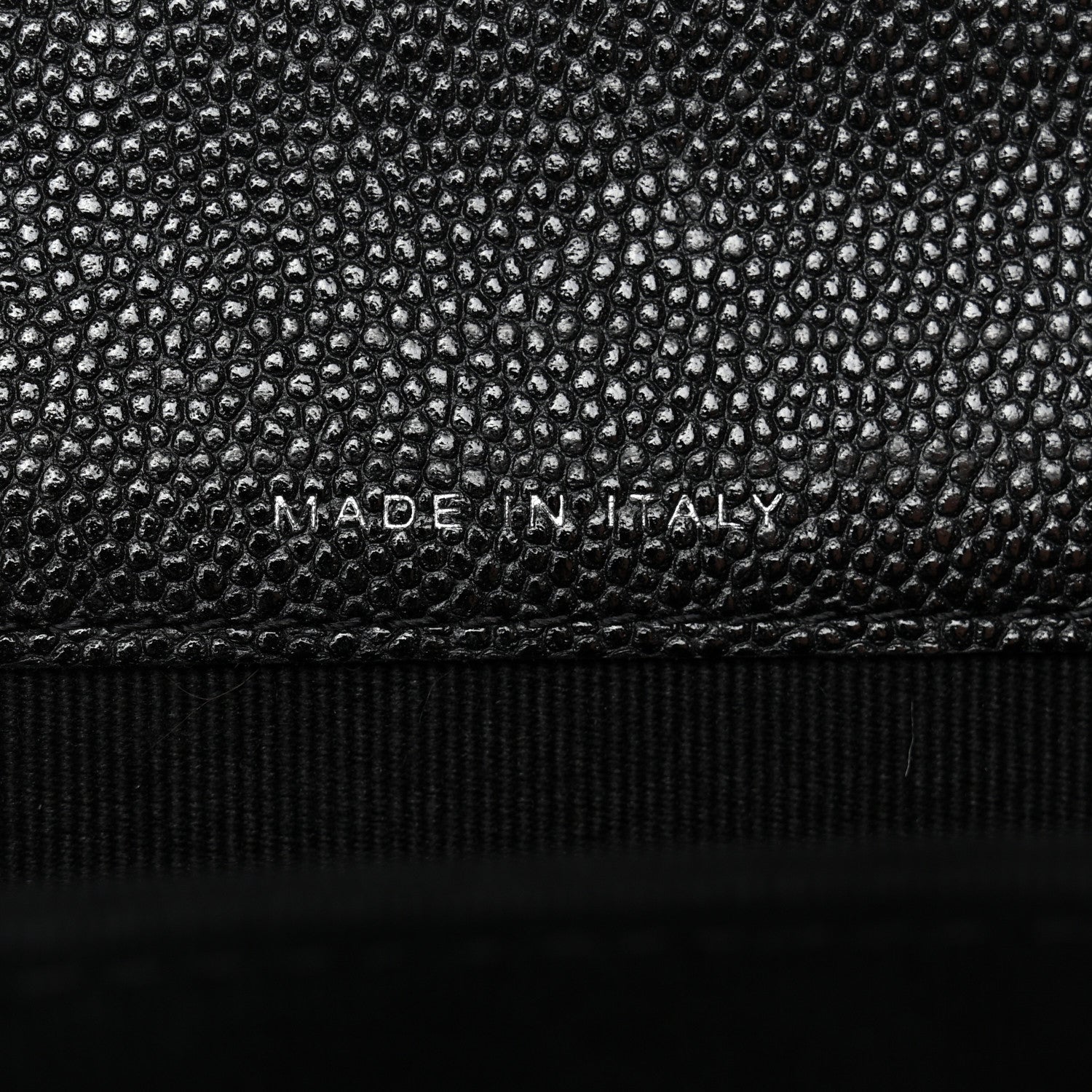 Chanel Caviar Quilted Enamel Top Handle Flap Clutch With Chain Black 7 of 11