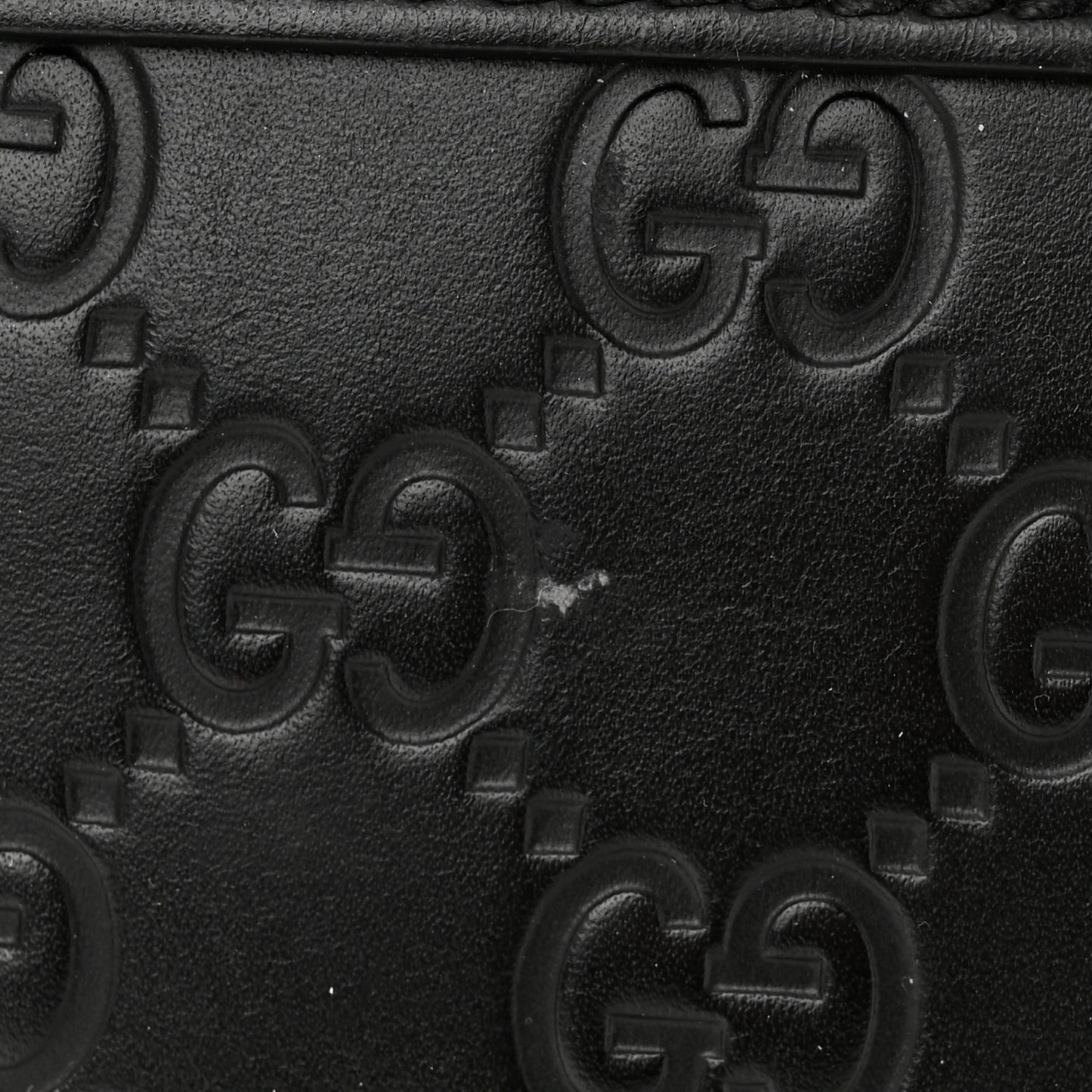 Guccissima Signature Small Messenger Bag Black