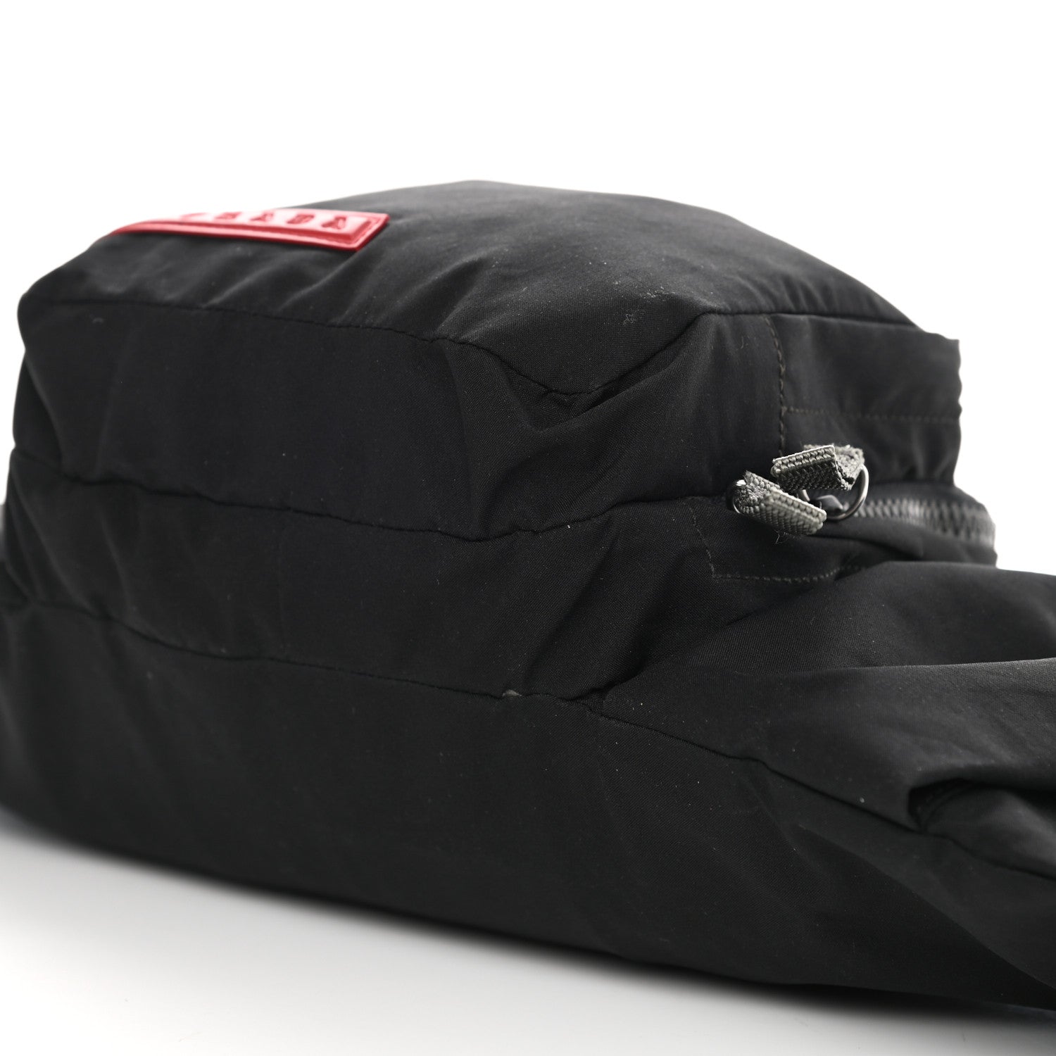 Prada Tessuto Nylon Belt Bag Black 11 of 16