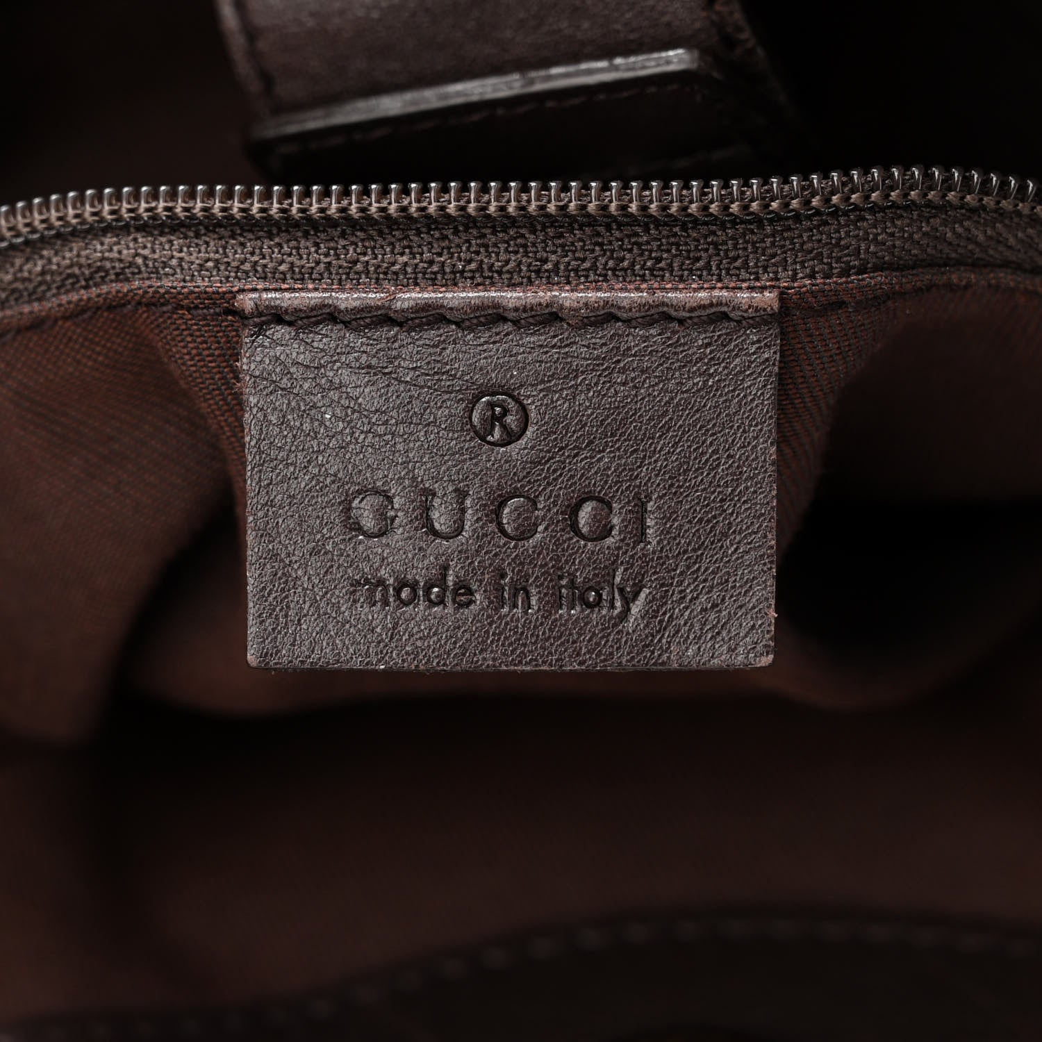 Gucci Monogram Medium Sukey Tote Dark Brown 6 of 11