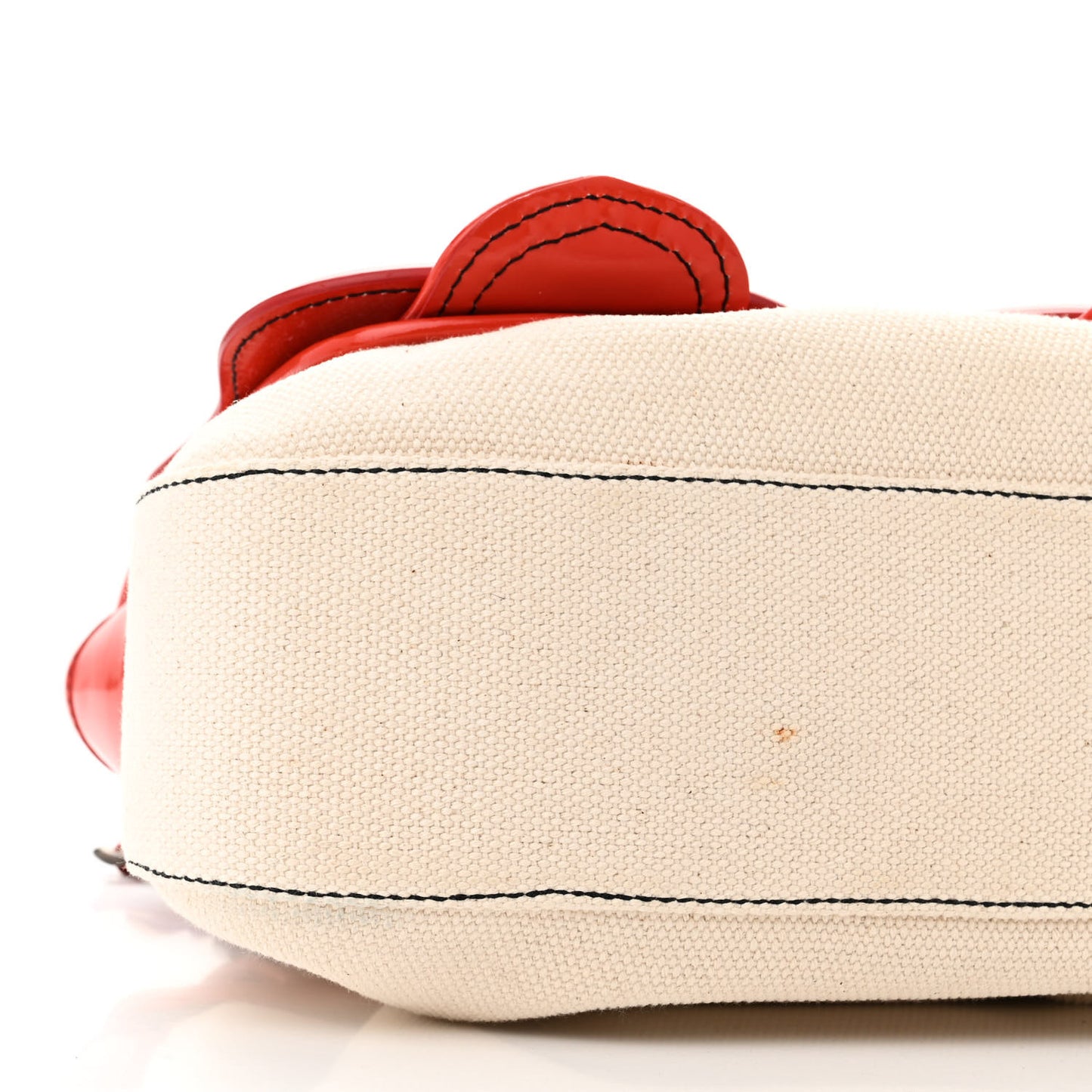 Canvas Patent B Bag Corda Red