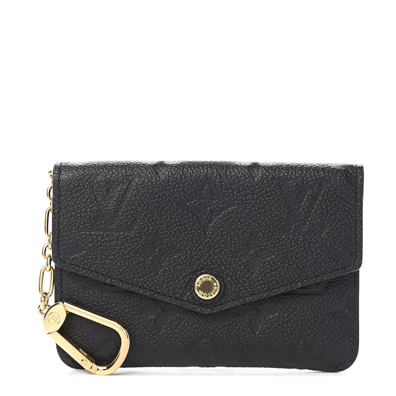 Louis Vuitton Empreinte Key Pouch Black 1 of 7