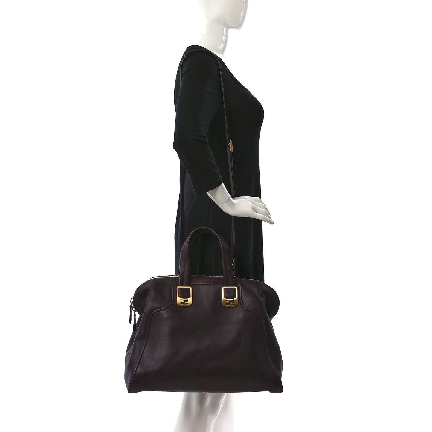 Vitello Dolce Marmol Large Chameleon Tote Ametista