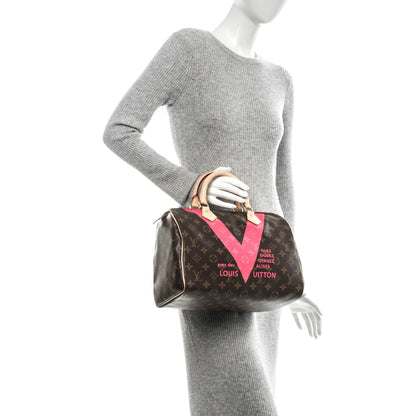 Louis Vuitton Monogram Speedy 30 V Grenade 2 of 7