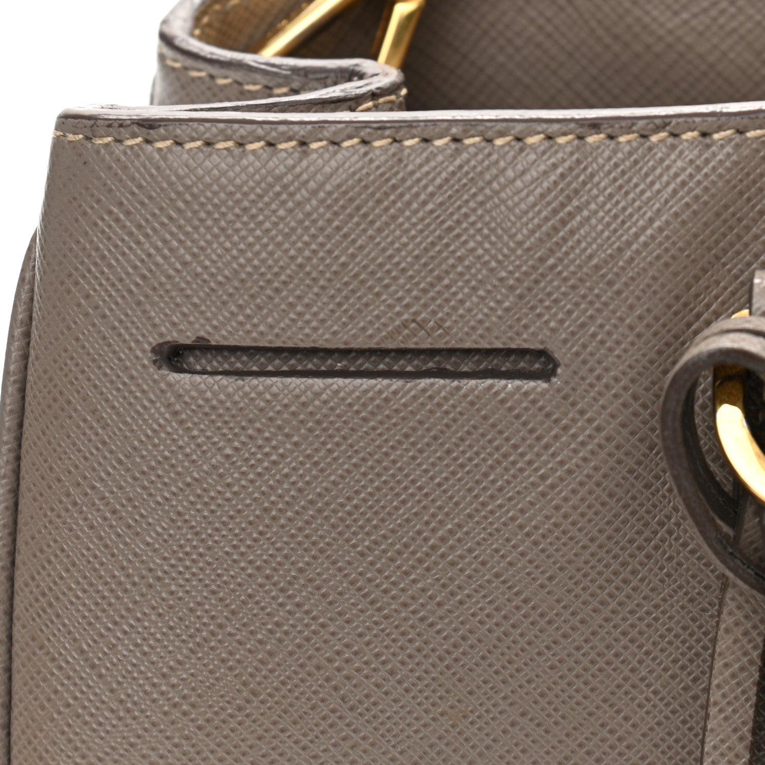 Prada Saffiano Lux Medium Tote Argilla 16 of 16