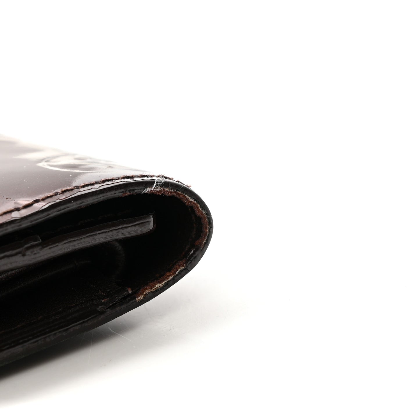 Vernis Porte Tresor International Wallet Amarante