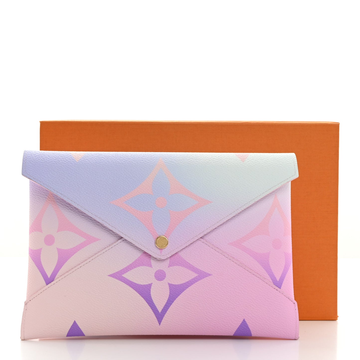 Monogram Giant Spring in the City Kirigami Pochette Set Sunrise Pastel Midnight Fuchsia Sunset Kaki