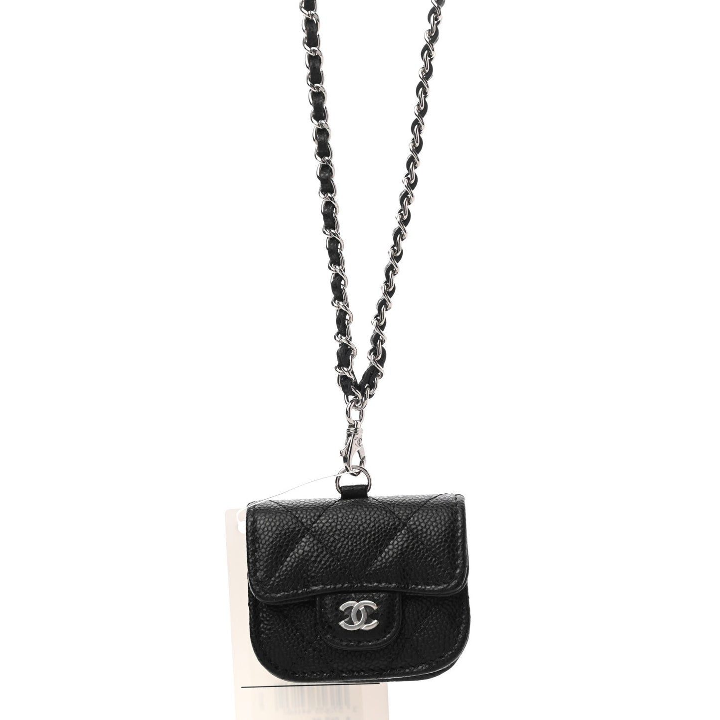 Caviar Quilted Airpods Pro Case Black