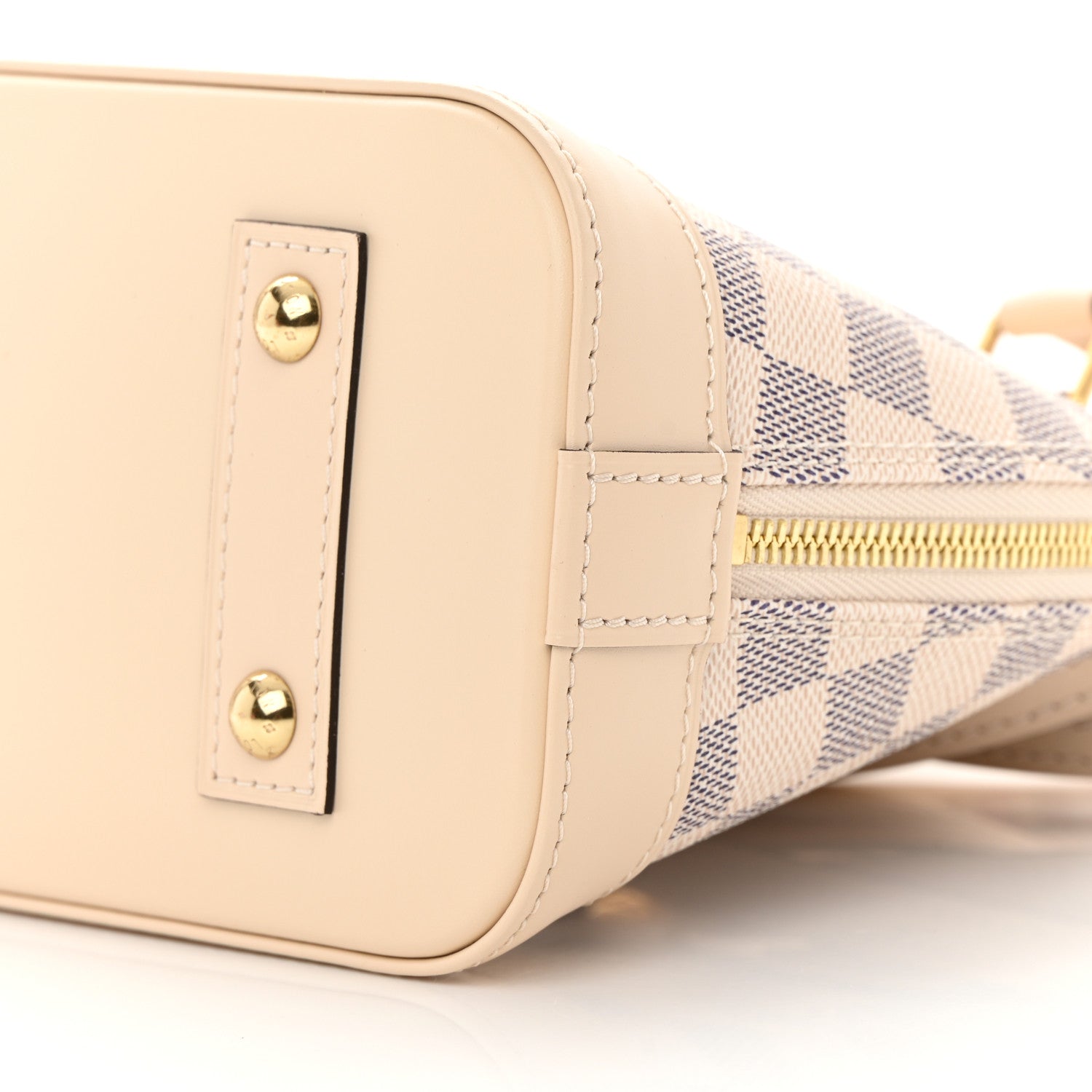 Louis Vuitton Damier Azur Braided Alma BB 9 of 12