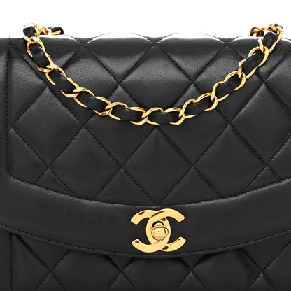Chanel Lambskin Quilted Small Single Flap Black 8 of 12
