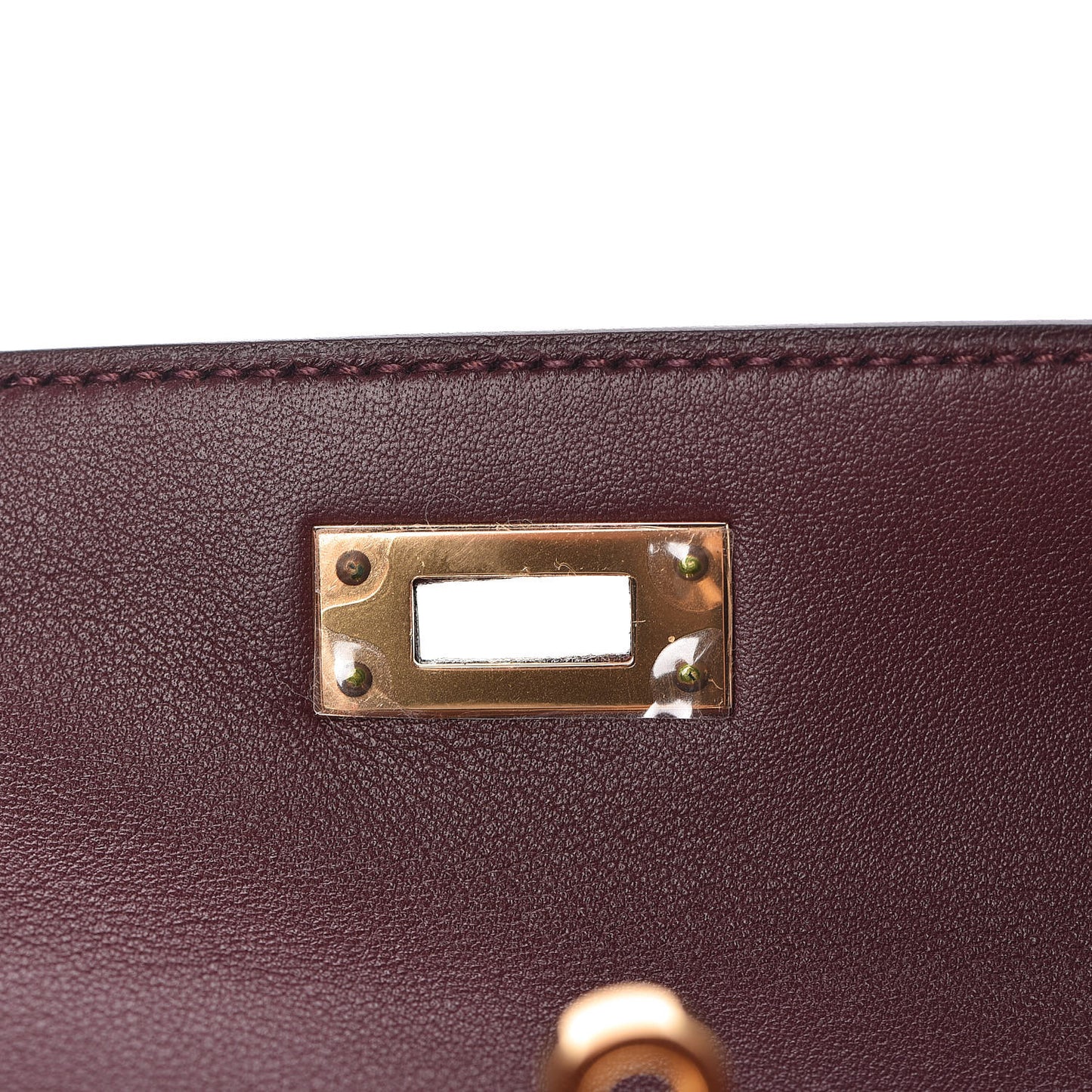 Swift Kelly Cut Clutch Pochette Bordeaux