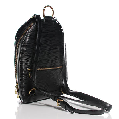 Louis Vuitton Epi Mabillon Backpack Black 3 of 7