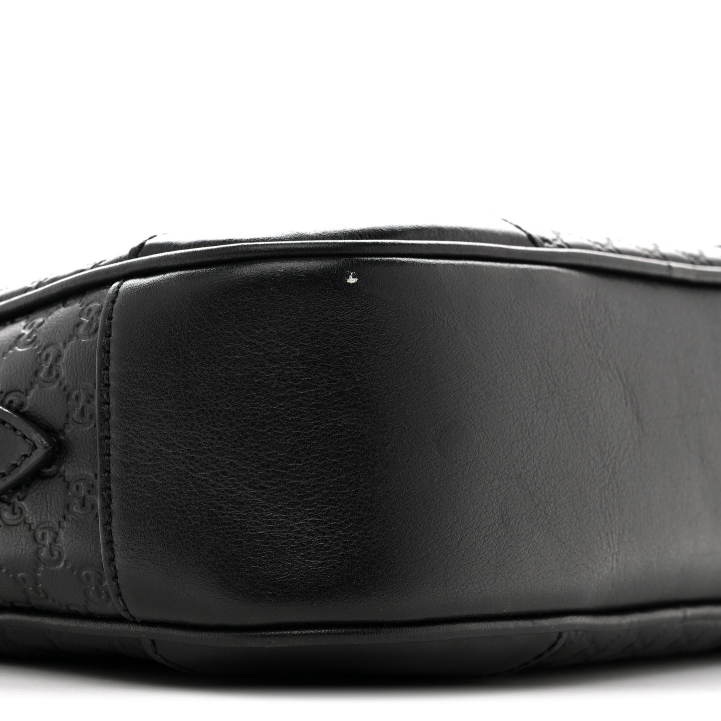 Microguccissima Mini Bree Messenger Bag Black