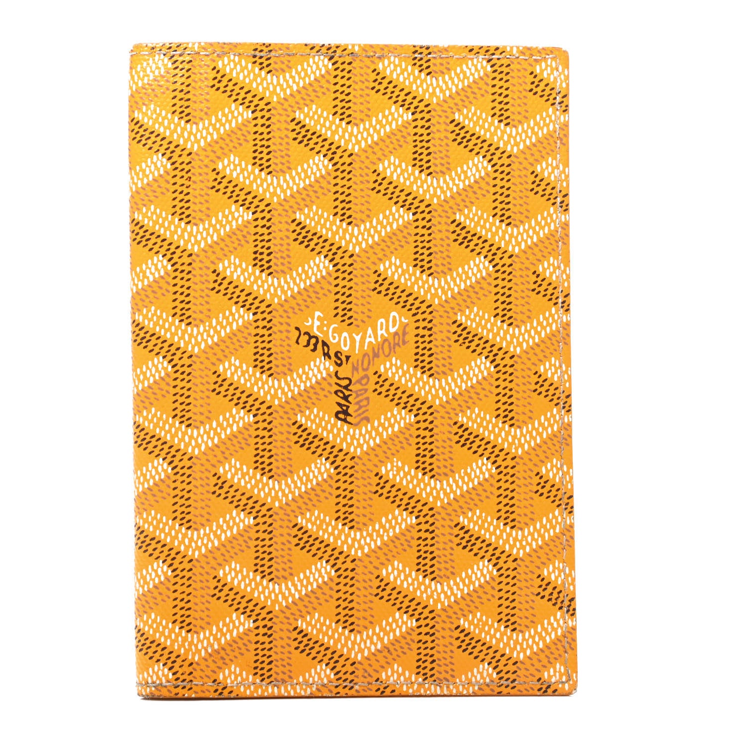 Goyard Goyardine Passport Wallet Yellow 1 of 9
