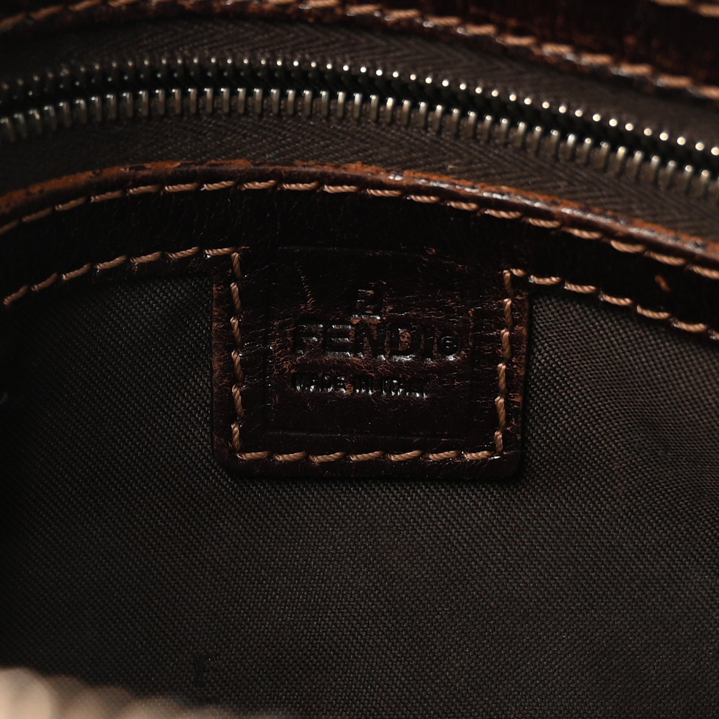 Zucca Mini Boston Satchel Tobacco