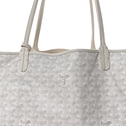 Goyard Goyardine Saint Louis GM White 7 of 10