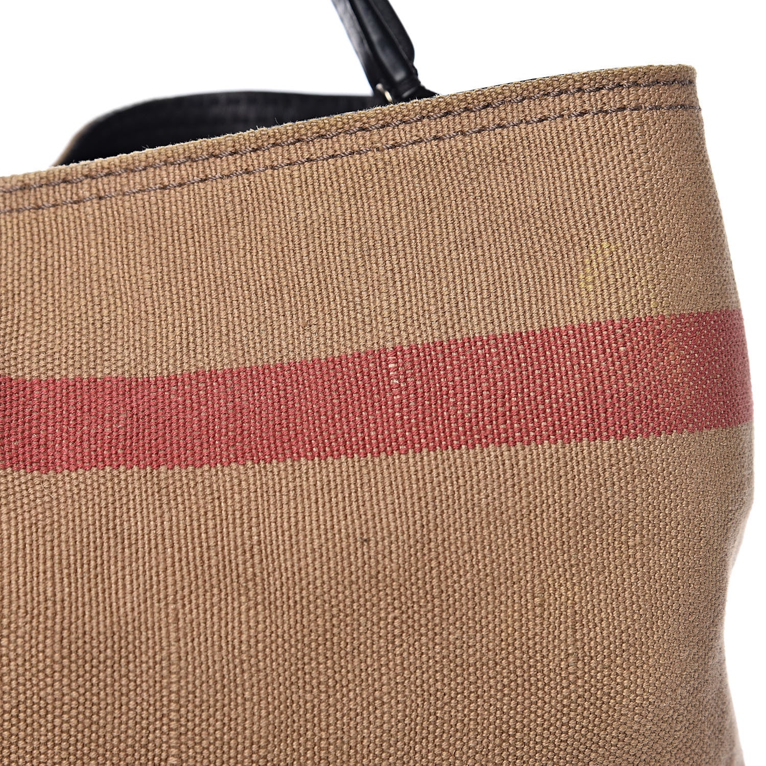 Burberry Canvas Mega Check Medium Ashby Hobo Black 13 of 15