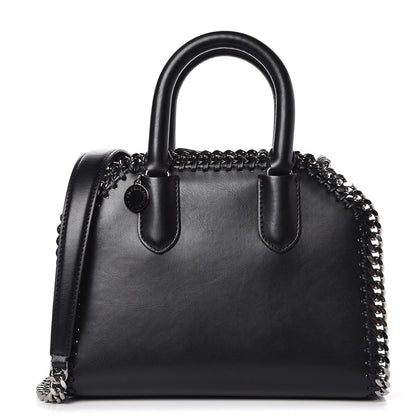 Stella McCartney Eco Alter Nappa Mini Falabella Box Top Handle Bag Black 1 of 7