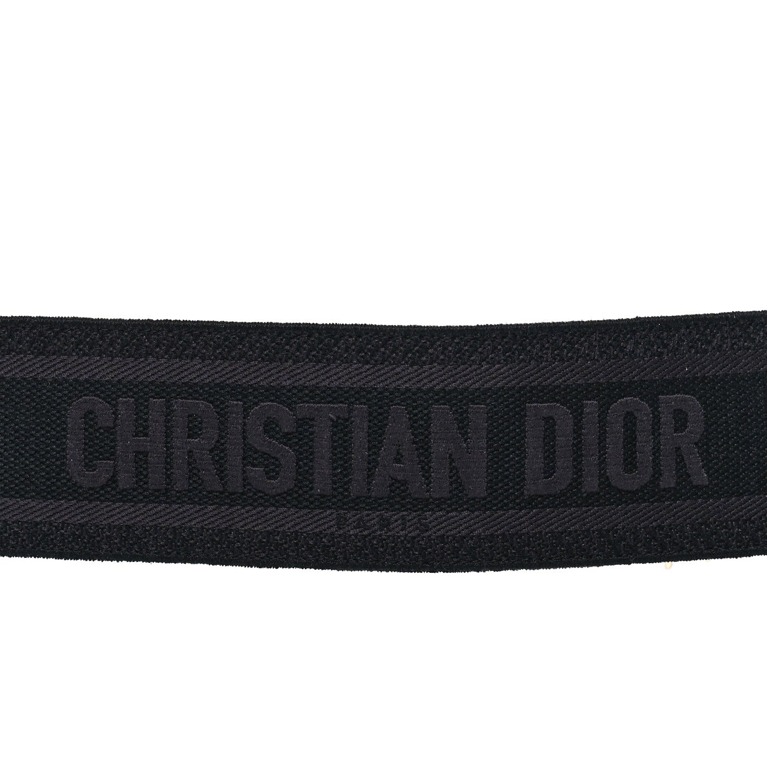 Christian Dior Canvas Embroidered Large Book Belt 75 30 Anthracite 4 of 4
