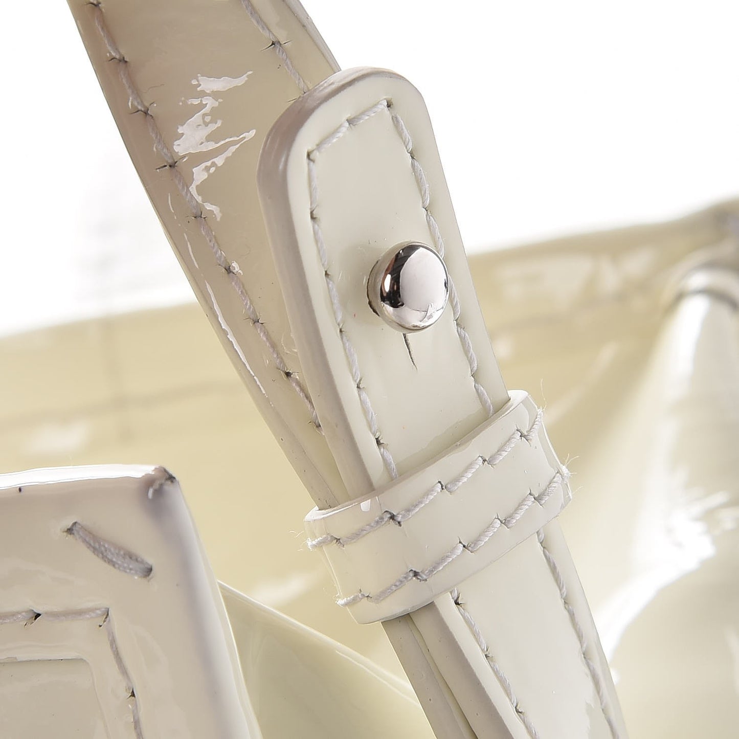 Patent XS Bazar Shopper Tote White