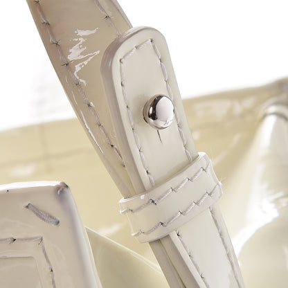 Balenciaga Patent XS Bazar Shopper Tote White 19 of 20