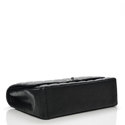 Chanel Caviar Quilted Maxi Double Flap Black 4 of 7