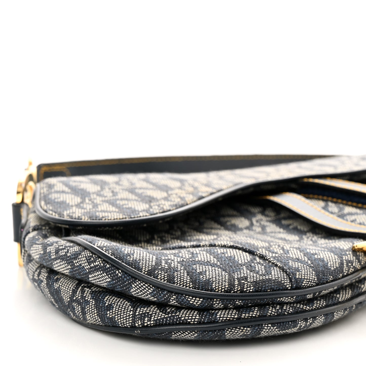 Monogram Saddle Bag Blue