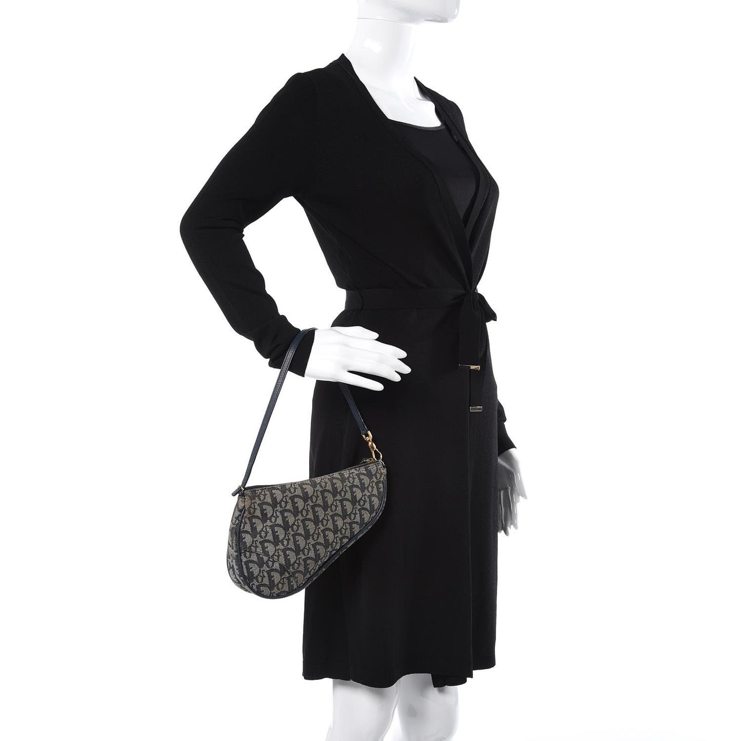 Monogram Mini Saddle Pochette Navy
