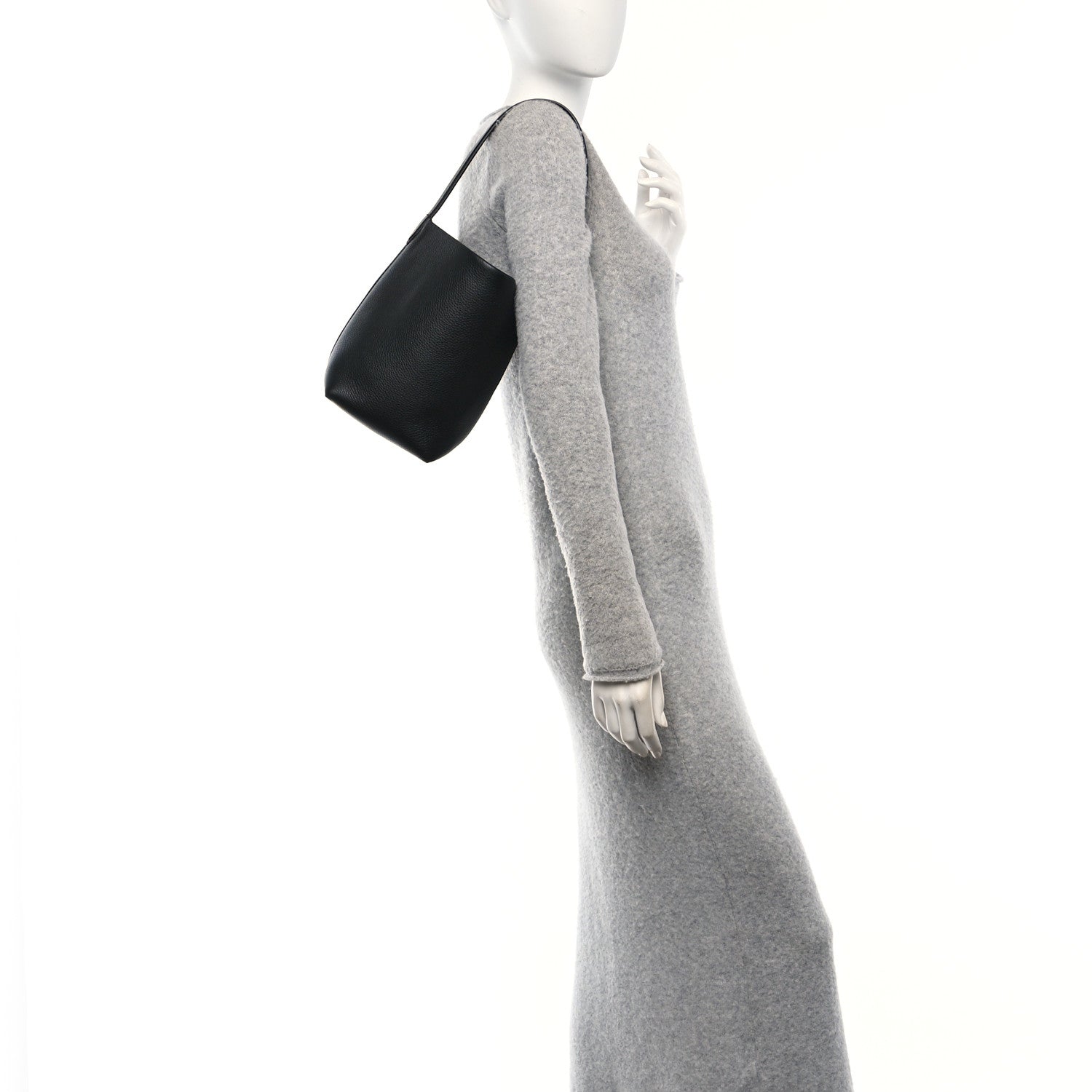The Row Grained Calfskin Small N/S Park Tote Black 2 of 9