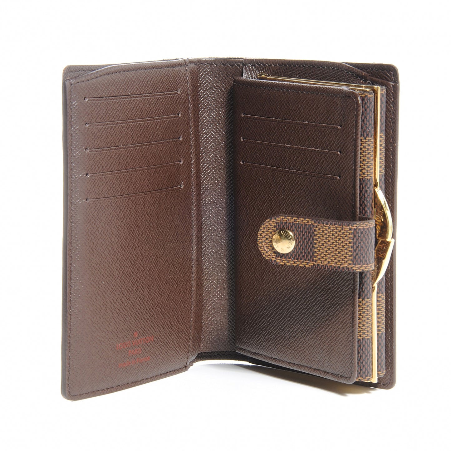 Damier Ebene French Purse Wallet