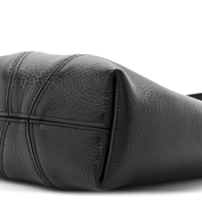 Chloe Grained Calfskin Small Spin Tote Black 9 of 10