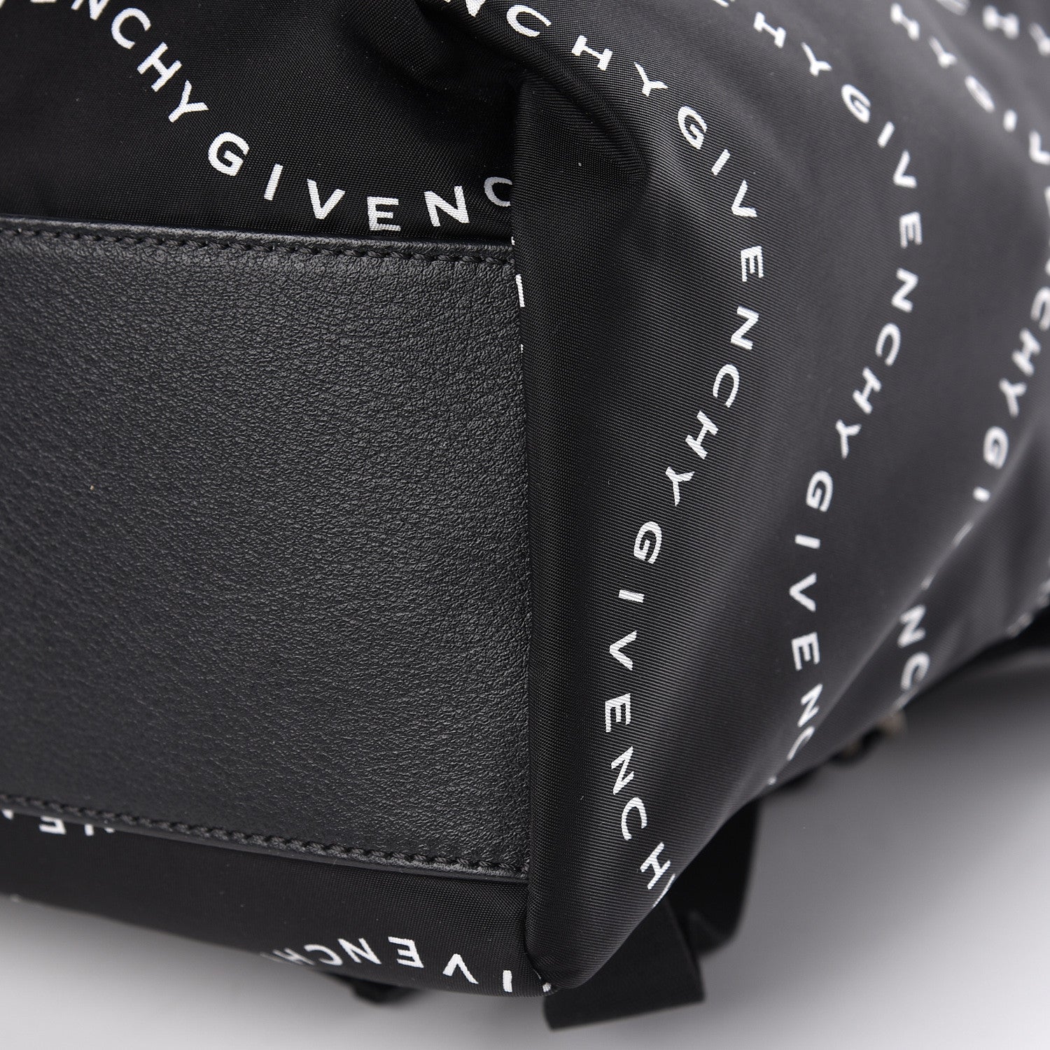 Givenchy Nylon Waves Print Urban Backpack Black White 10 of 12